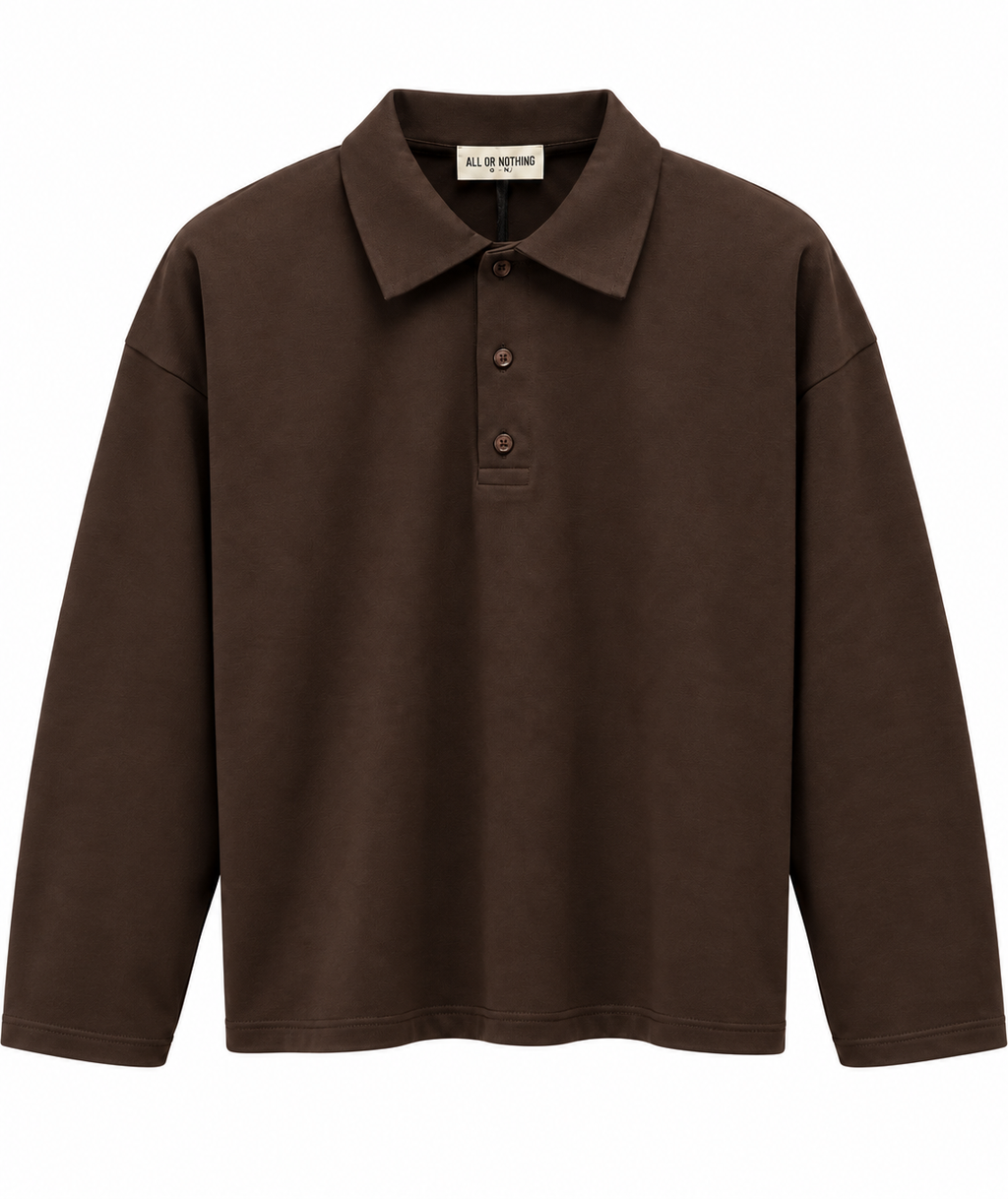 Polo Crop over moro All or Nothing