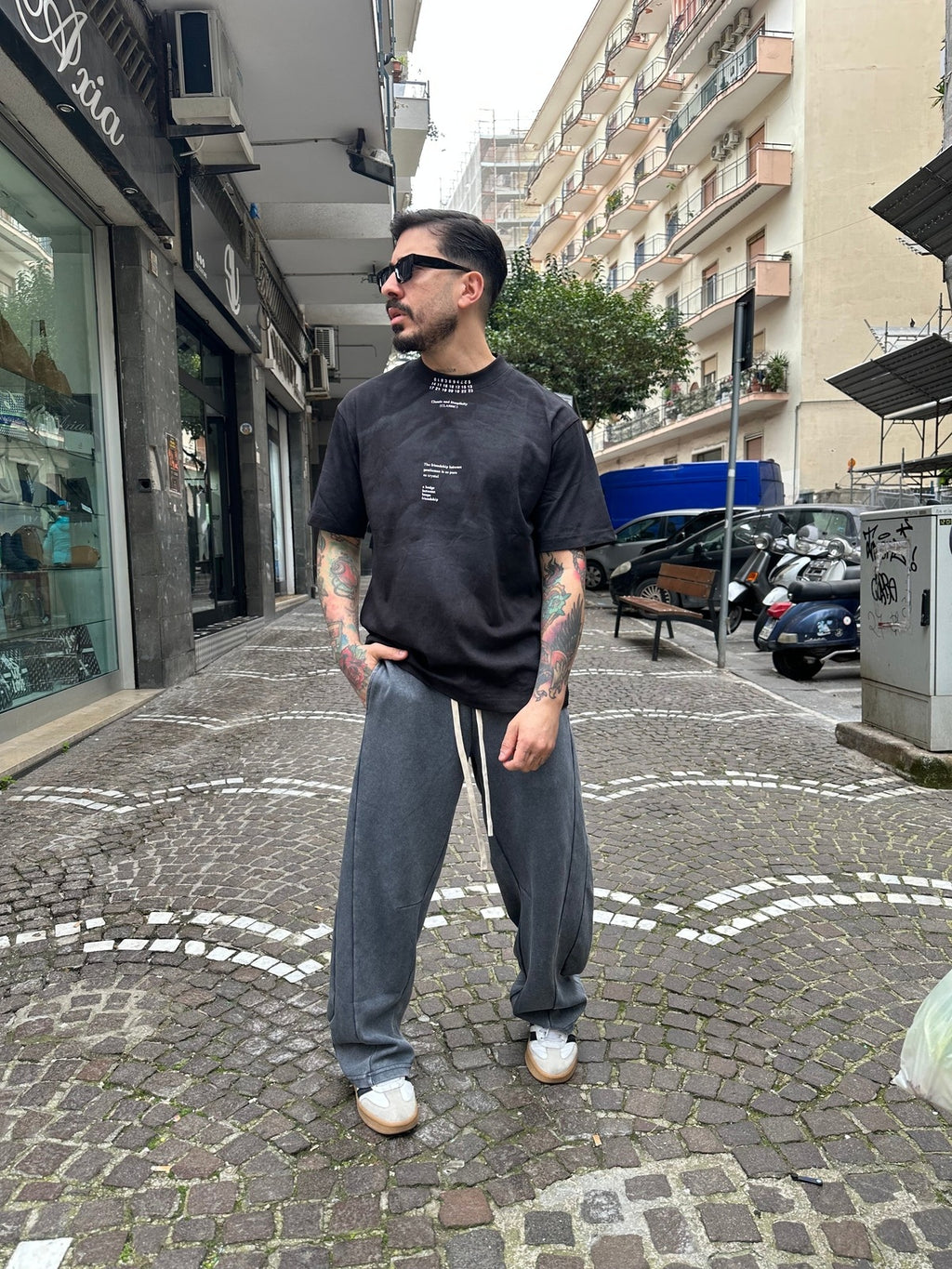 T shirt mod. Mar black