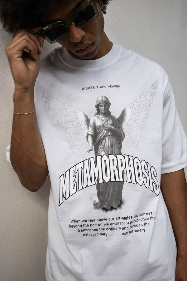 T-shirt metamorphosis white tokyo