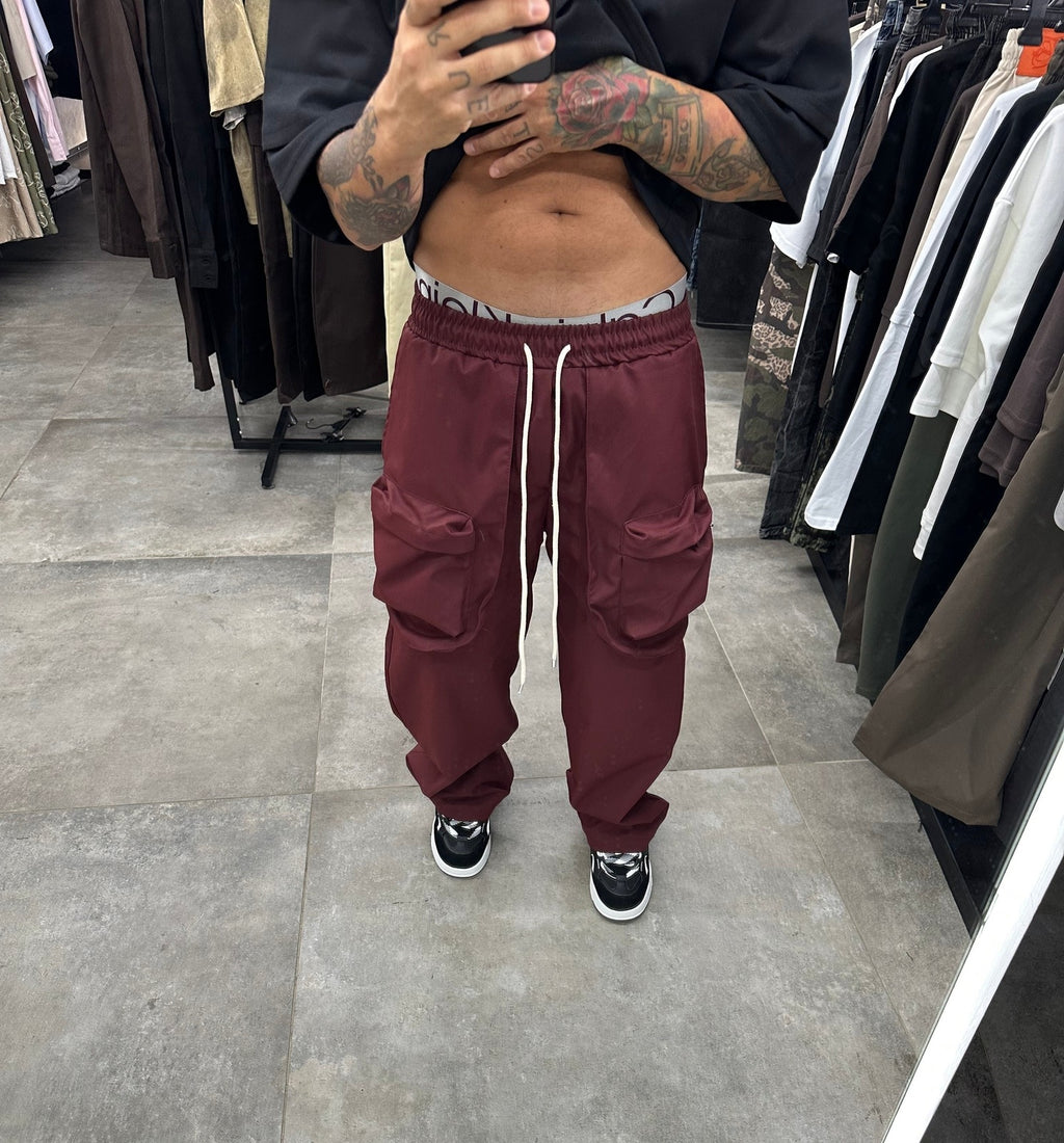 Panta tech pocket bordeaux present