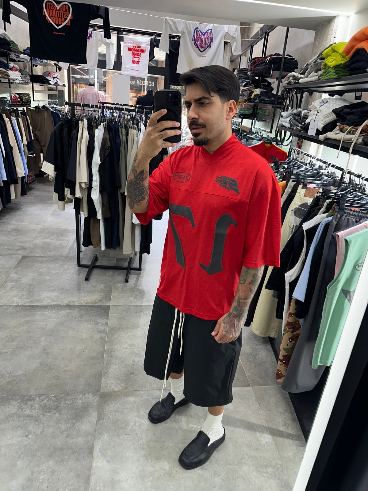 T-shirt NFL fear of love red