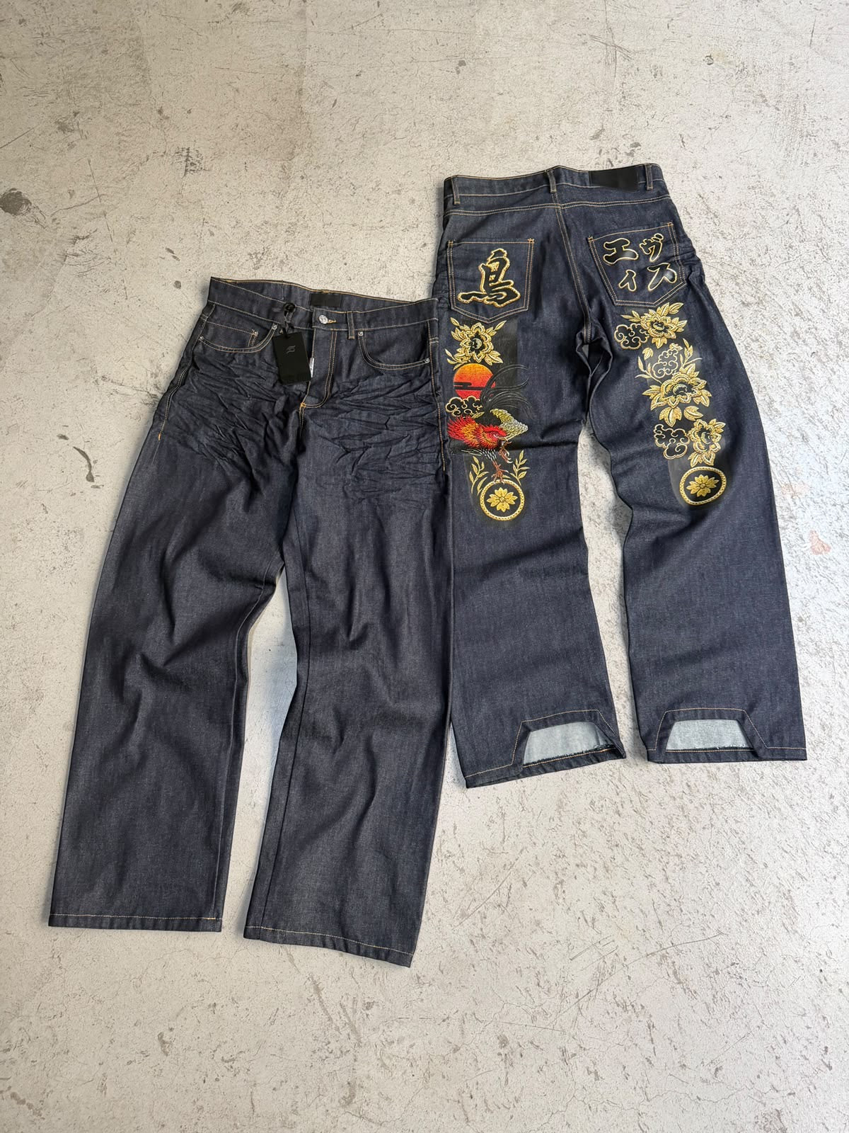 Denim Kyoto row blue Static STUDIOS