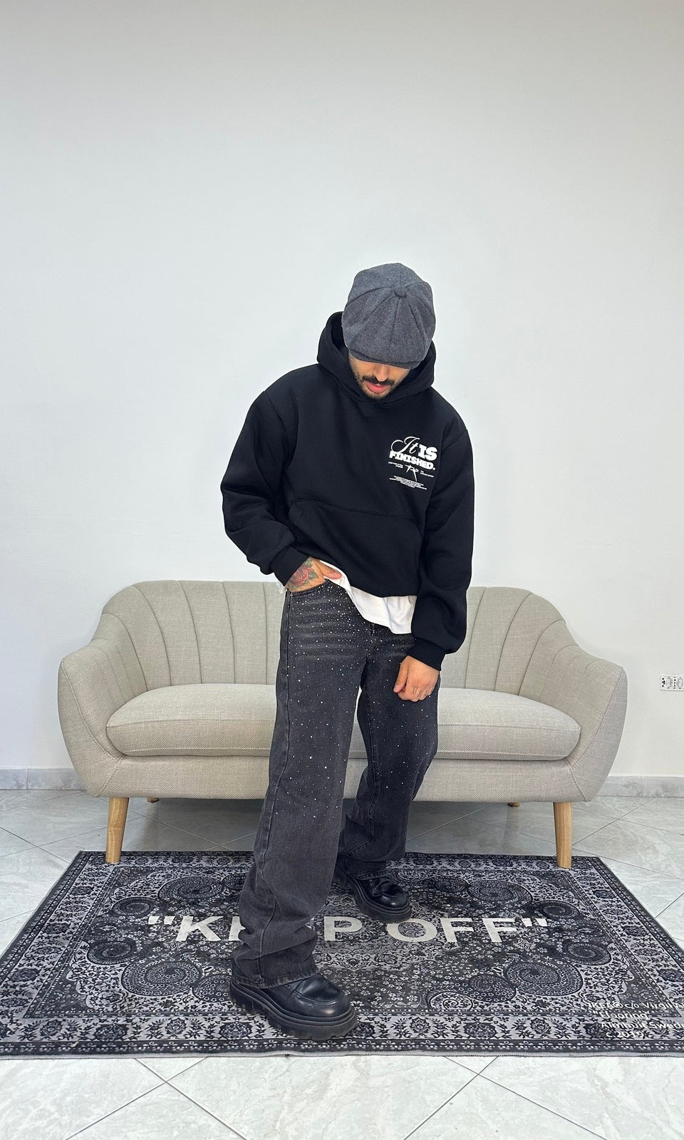 Hoodie victory black