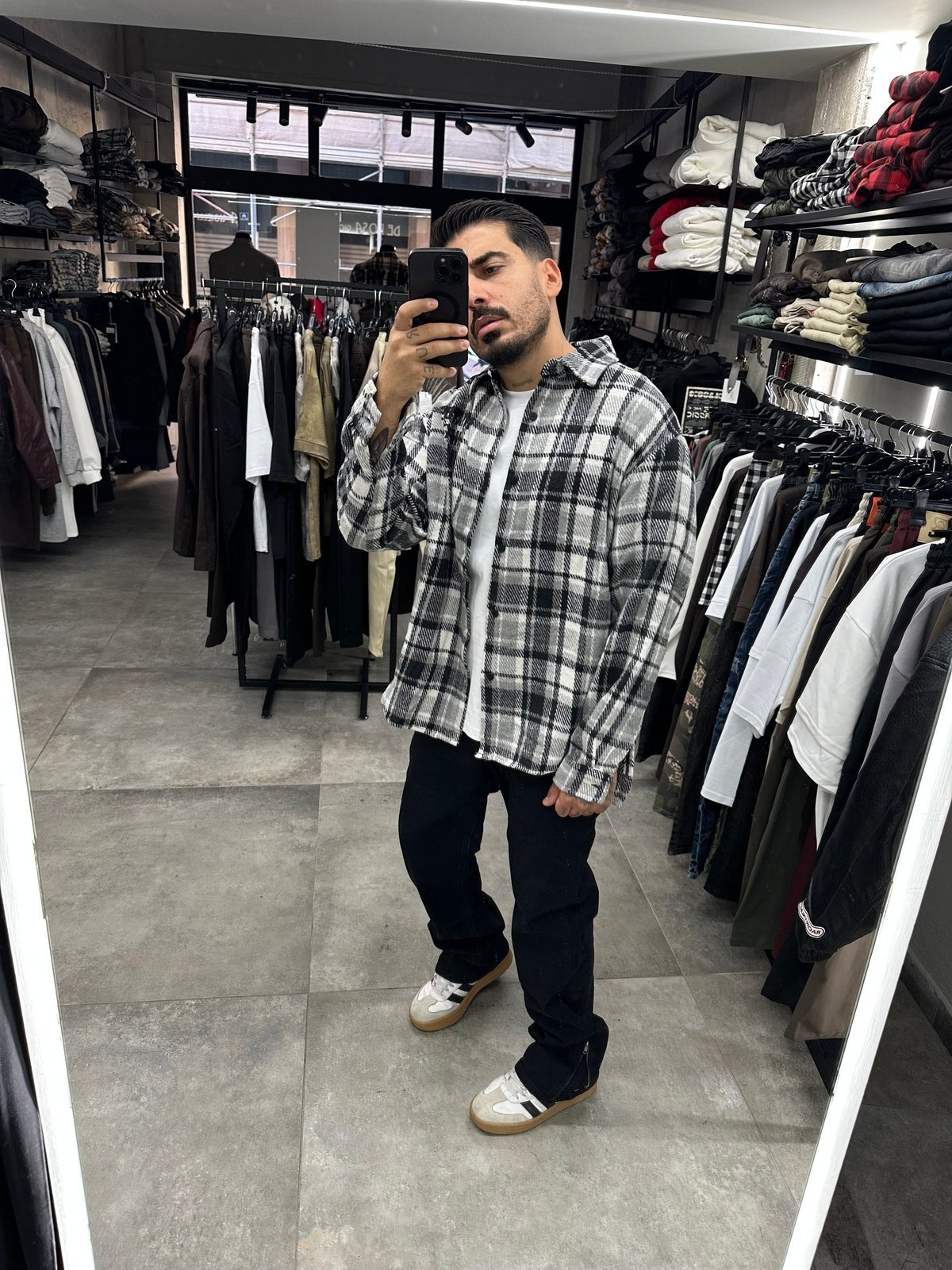 Camicia flanella maybe black