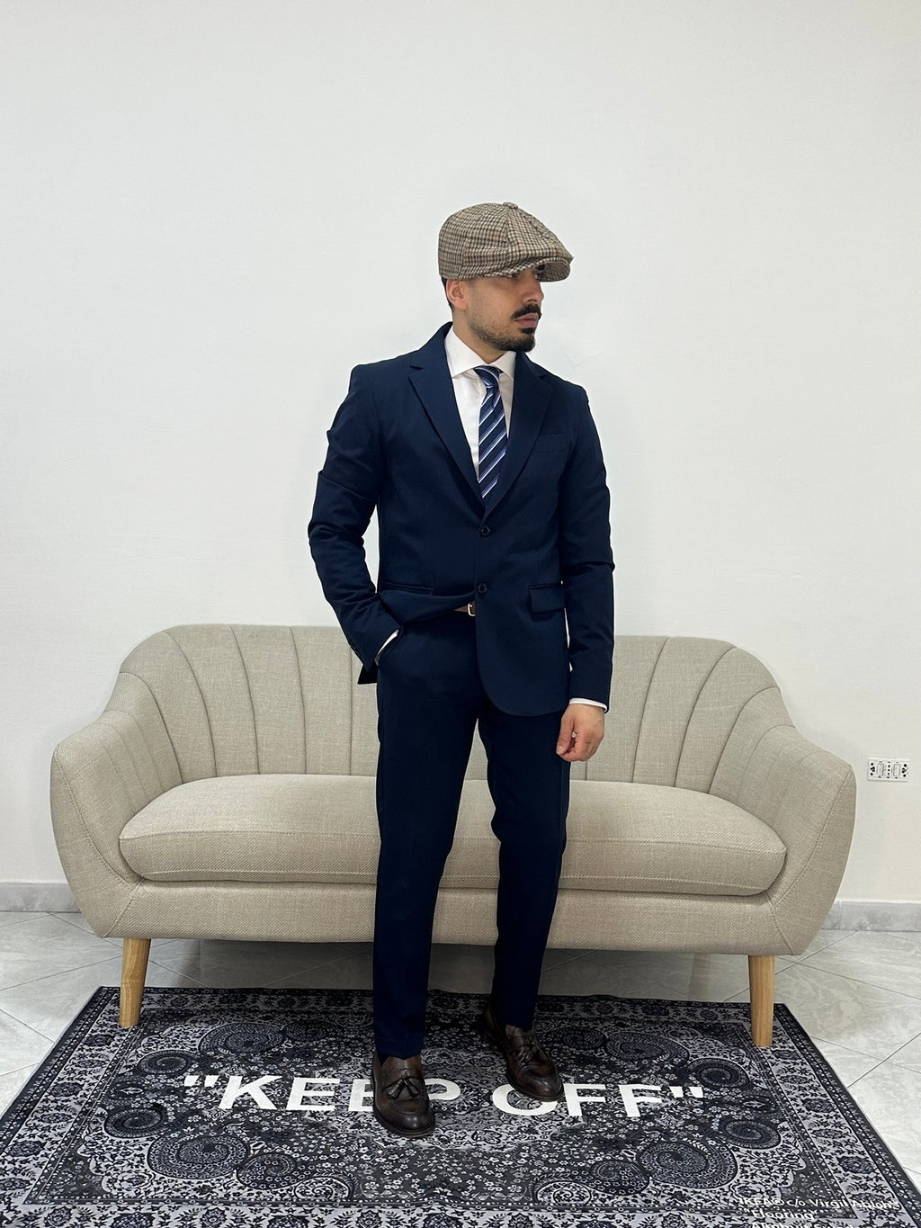 Abito monopetto blue