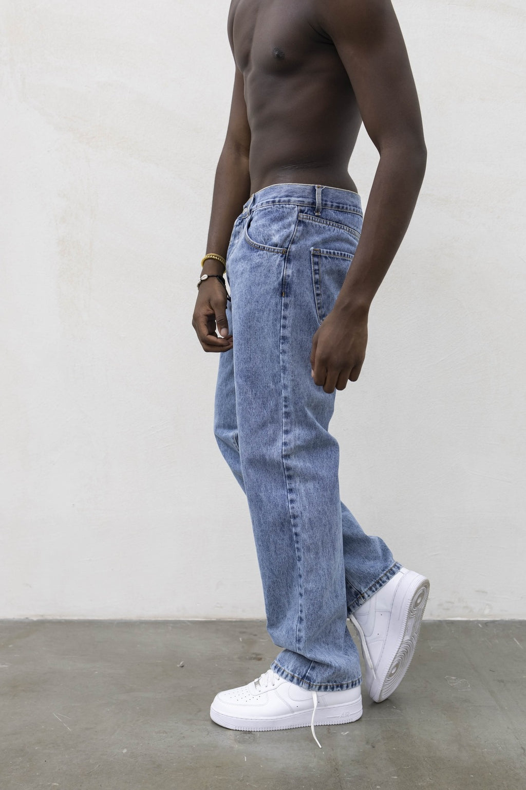 Denim Baggy Clean Blu Tokyo