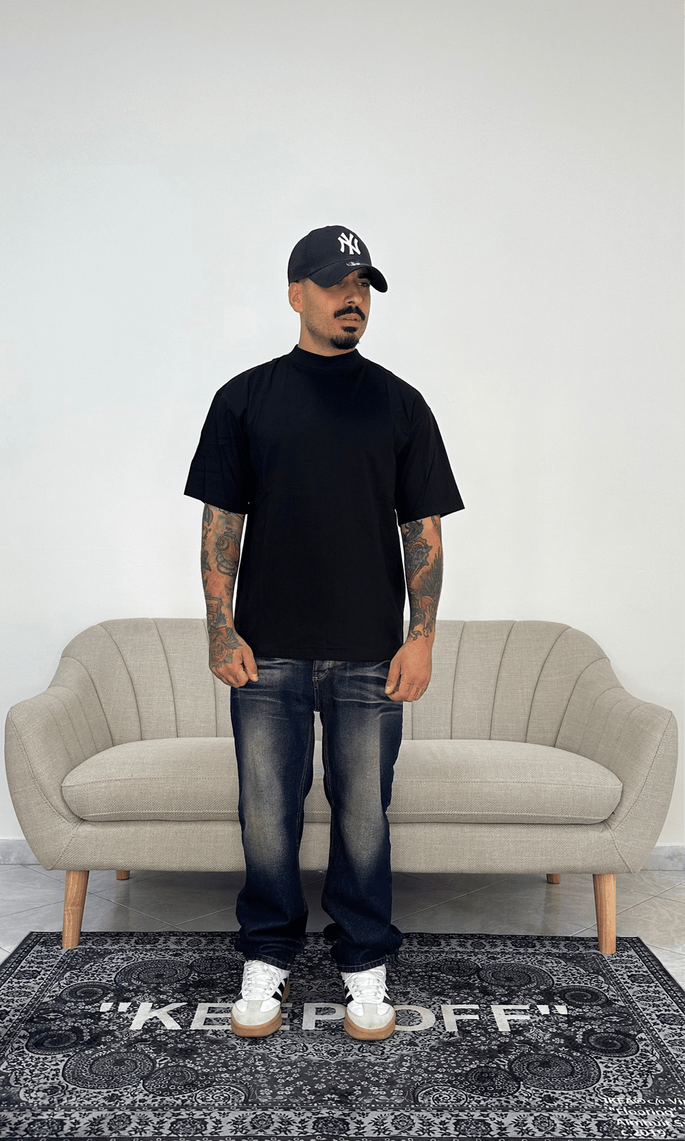 T shirt premium basic black