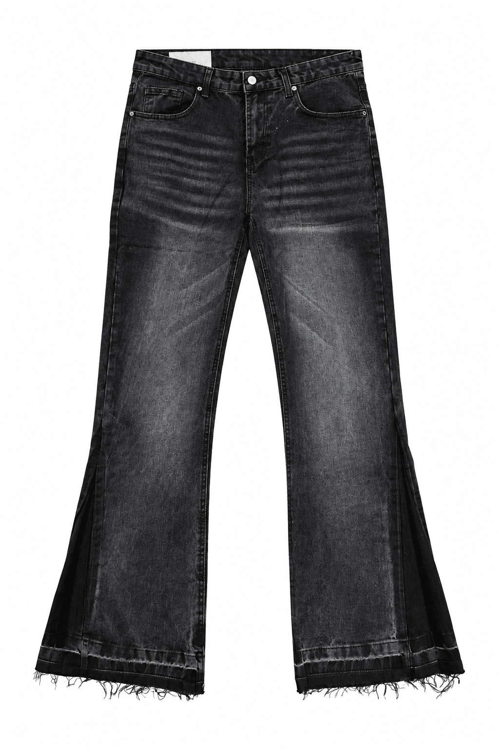 Denim Flare wash grey