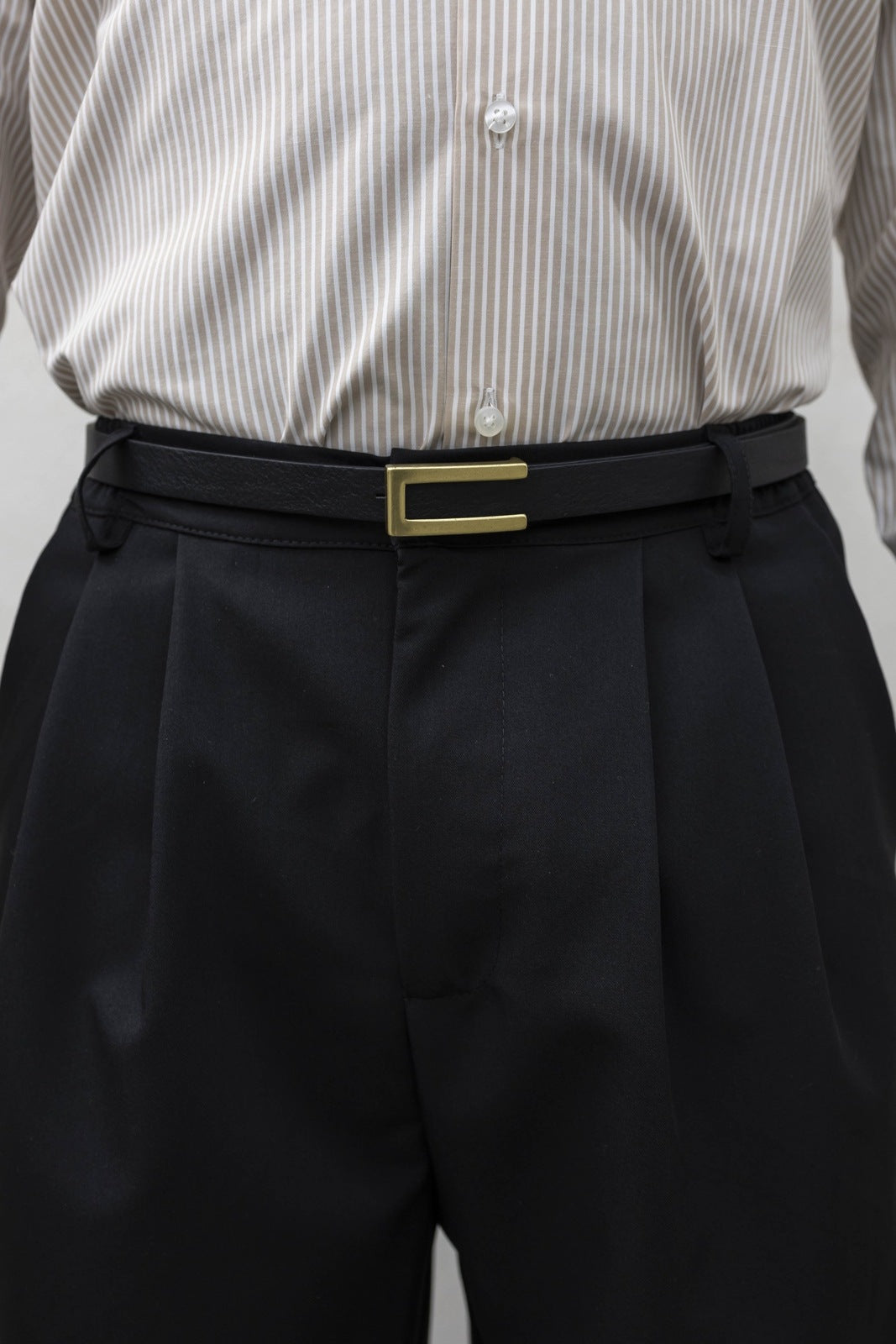 Pantaloni double pence black present day