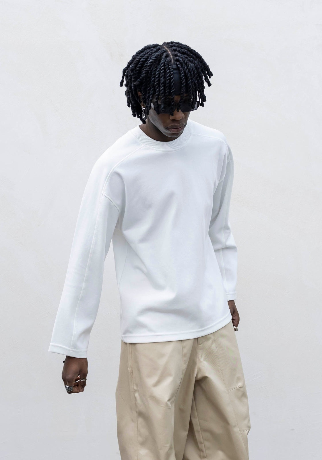 Long sleeve insert white present day