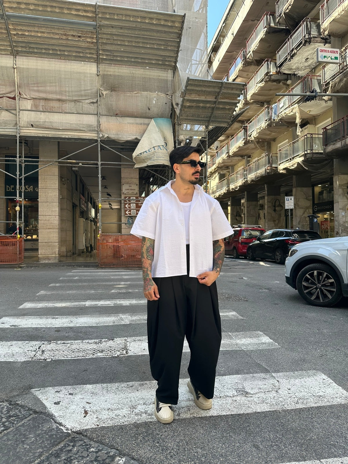 Camicia Crop white Tokyo