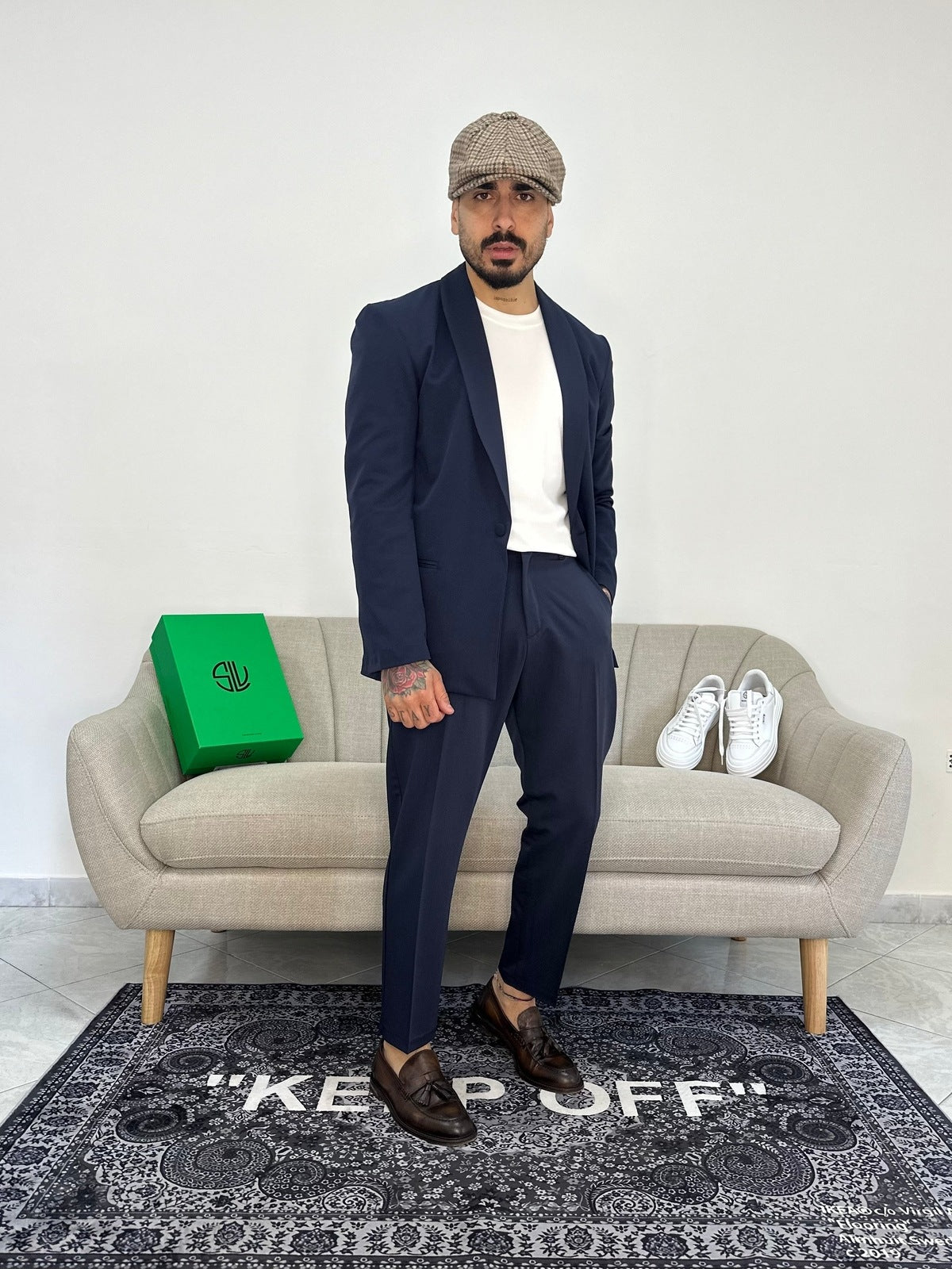 Abito monopetto blue Tokyo