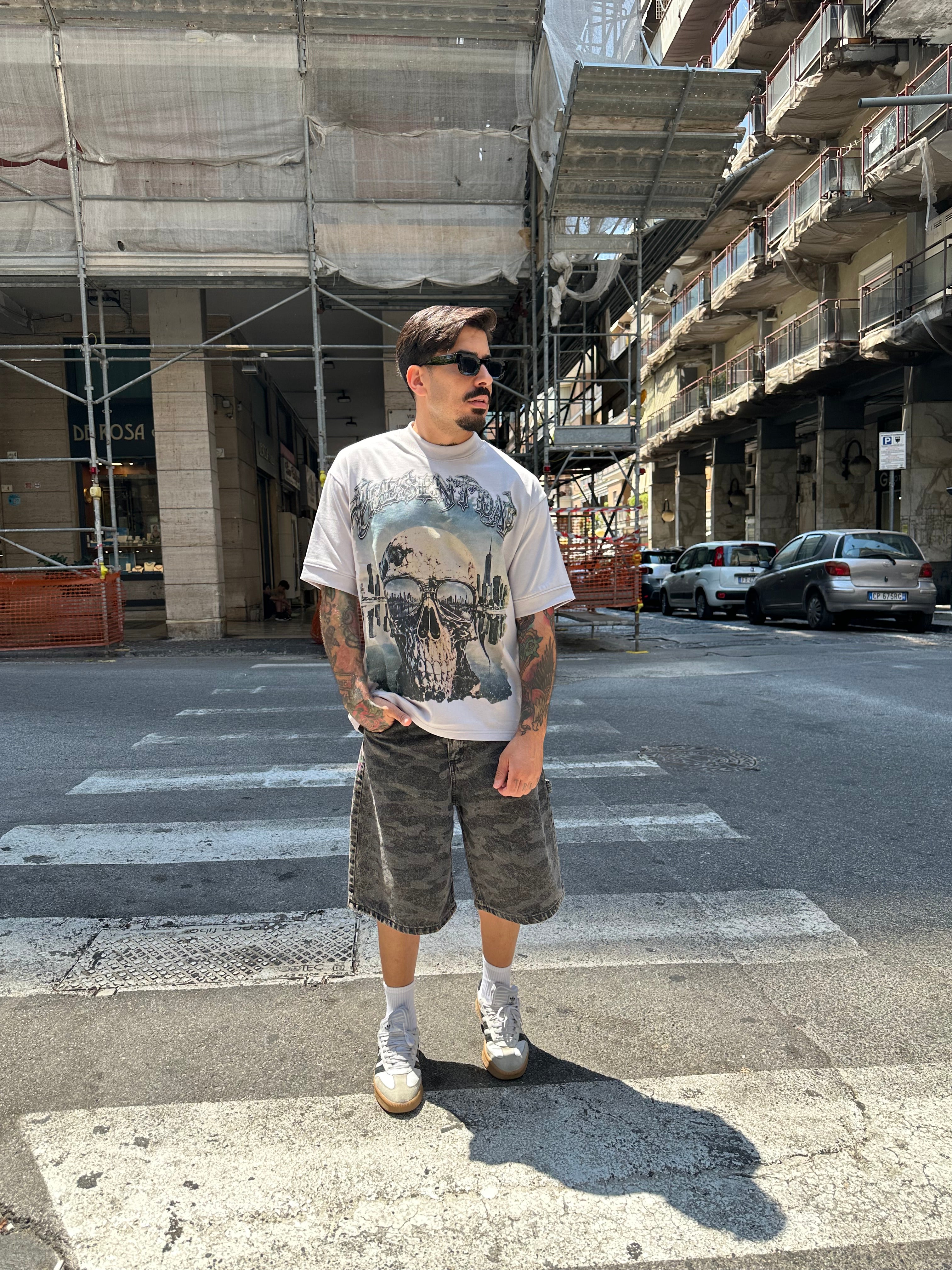 Denim Short camou black Present day