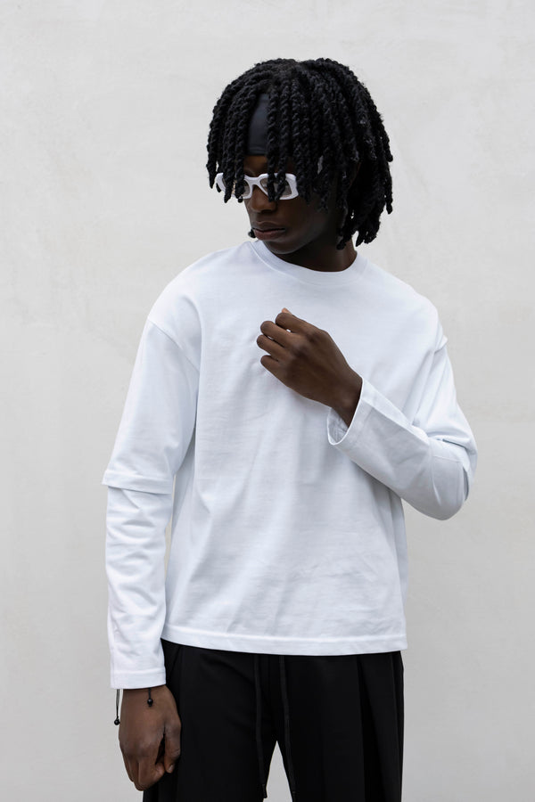 Shirt double white present day