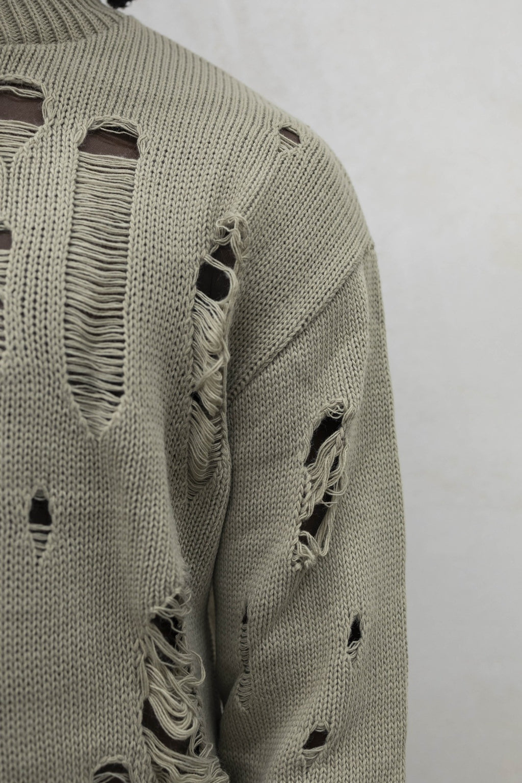 Maglioncino destroy beige tokyo