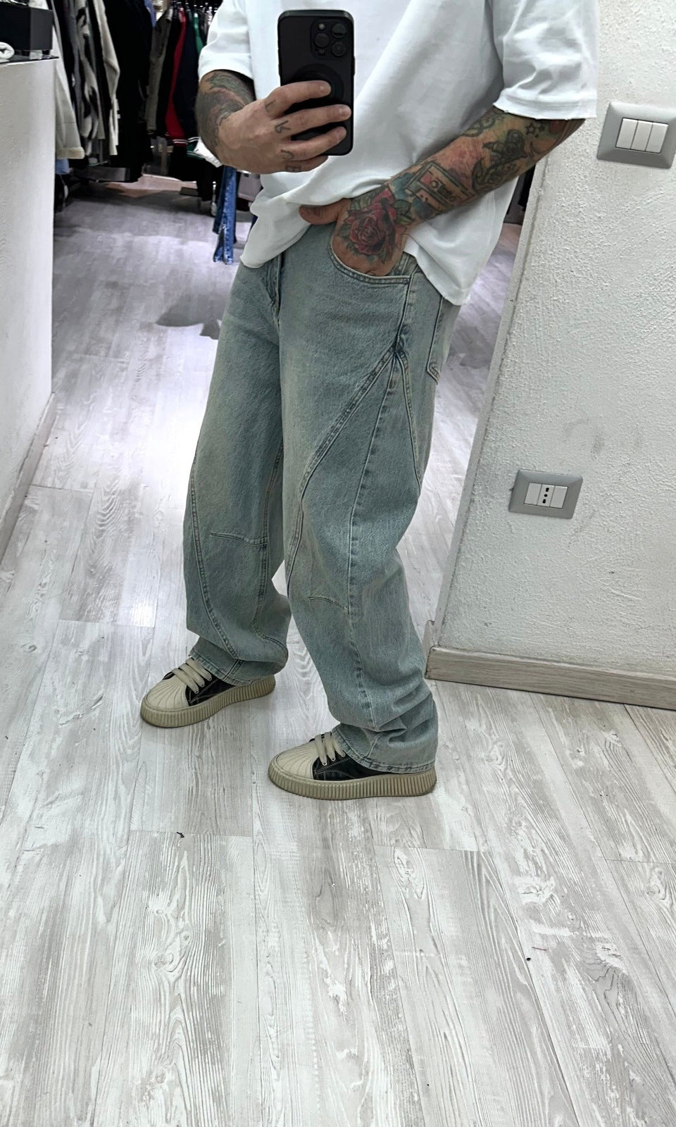 Denim baloon light blu