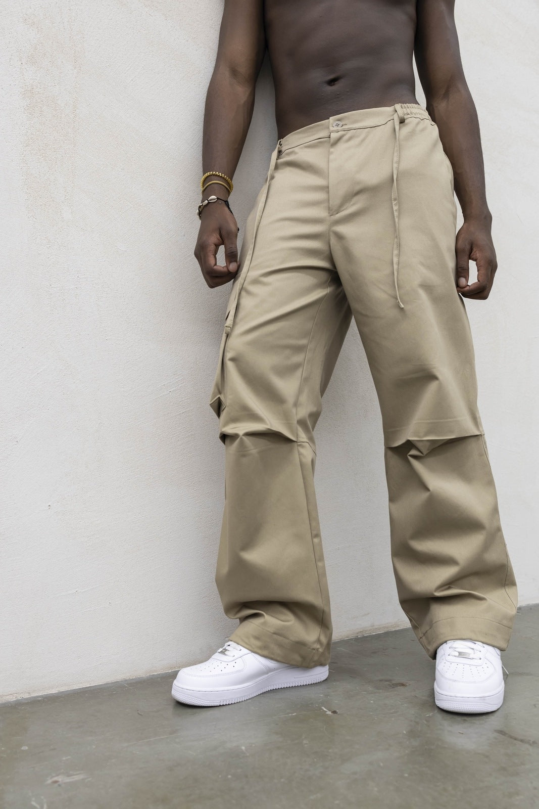 Semi Cargo Laces Beige Present Day