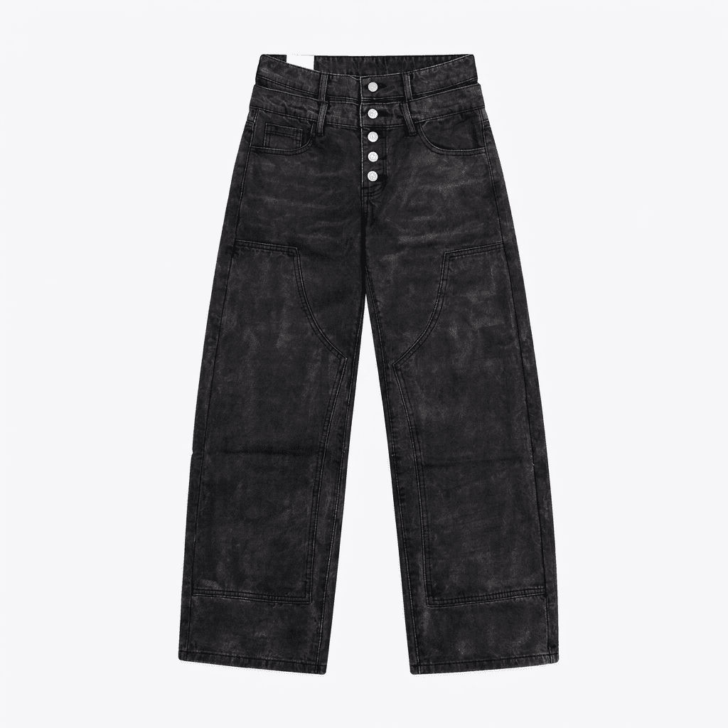 Denim baggy Carpenter double black