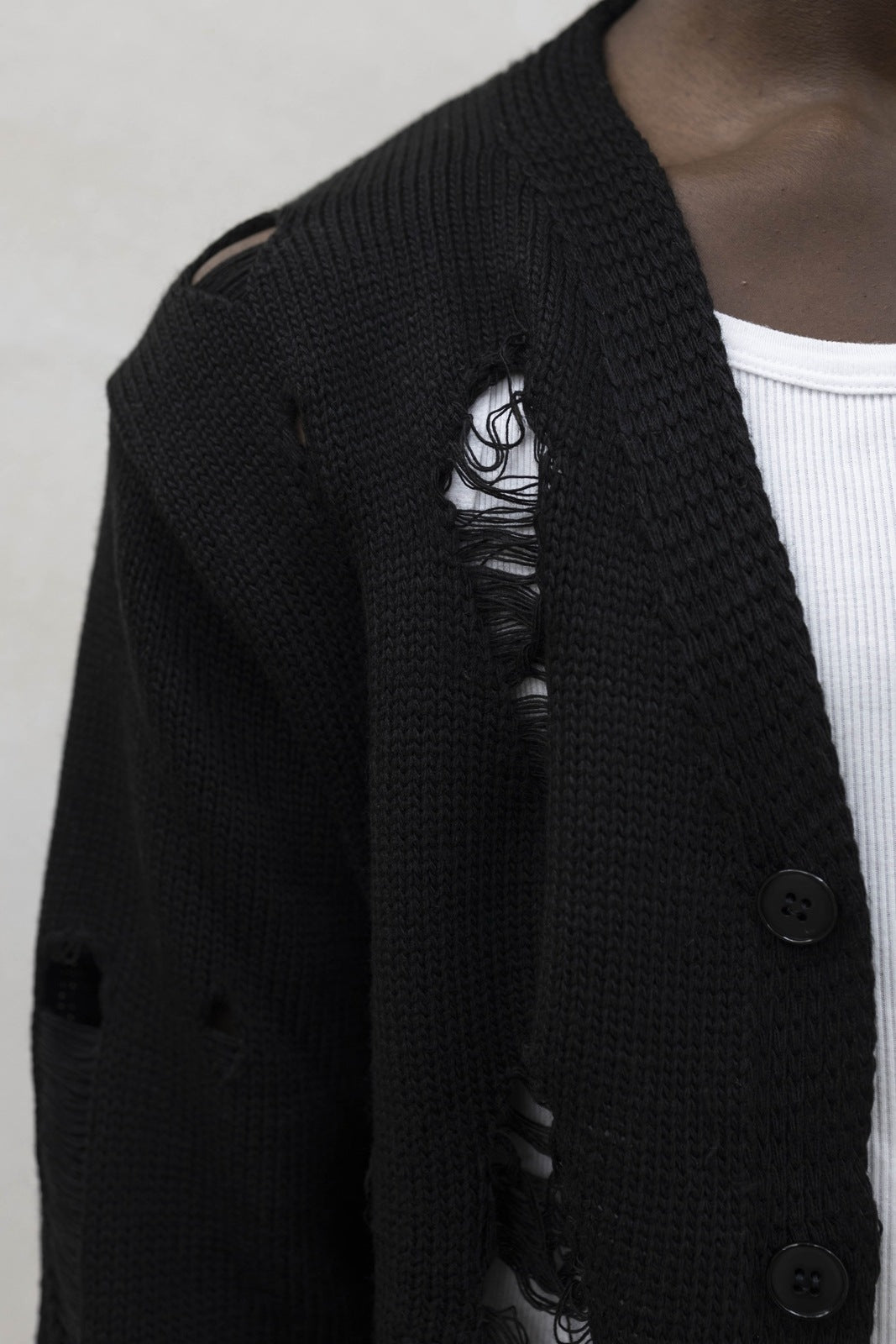 Cardigan destroy black tokyo