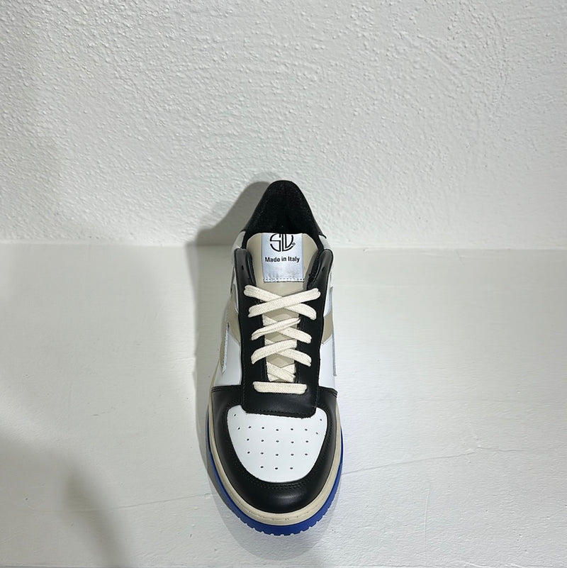 Kyoto BSK low black/white/blu royal