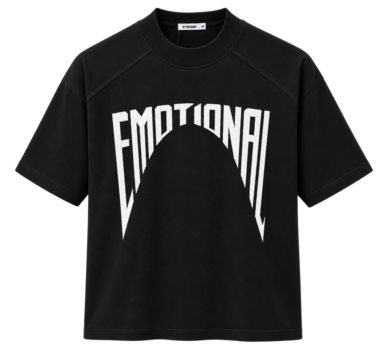 T-shirt emotional black