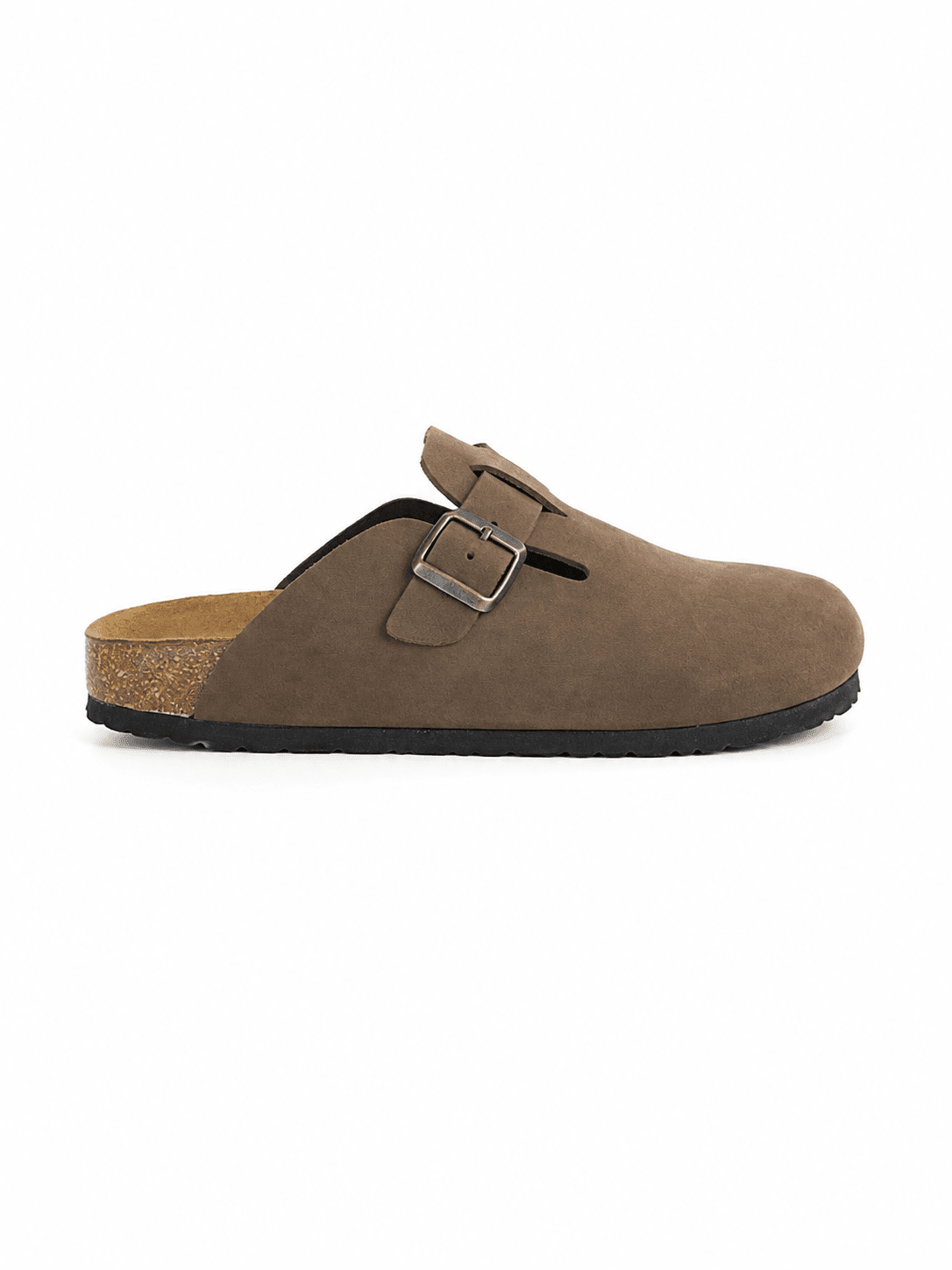 Sabot clog Boston brown