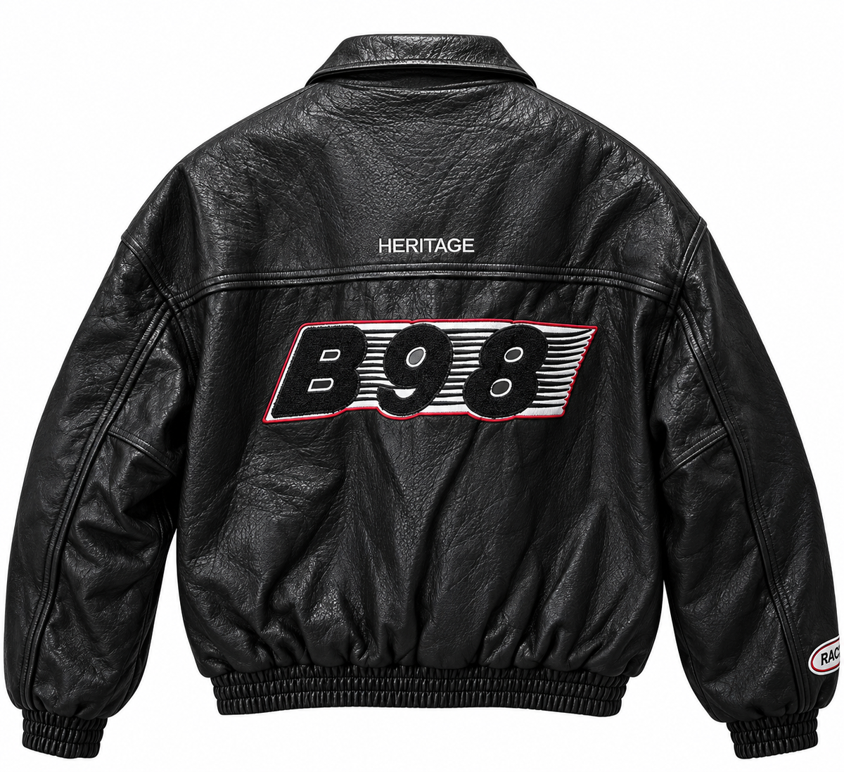 Eco jacket rider black