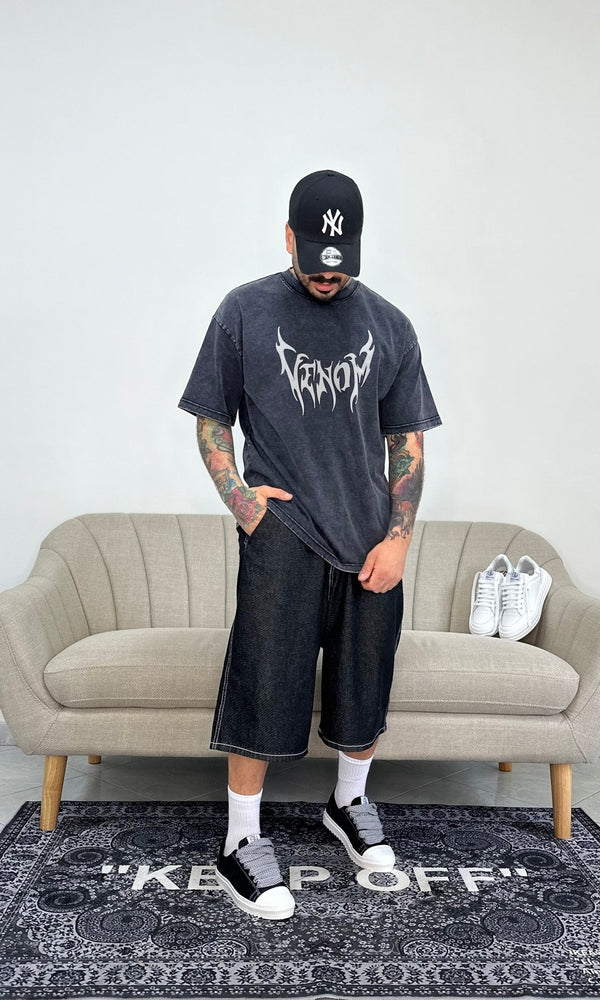 T-shirt venom grey wash