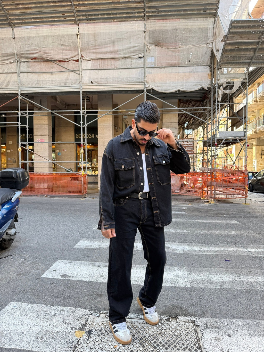 Coord denim black all or Nothing