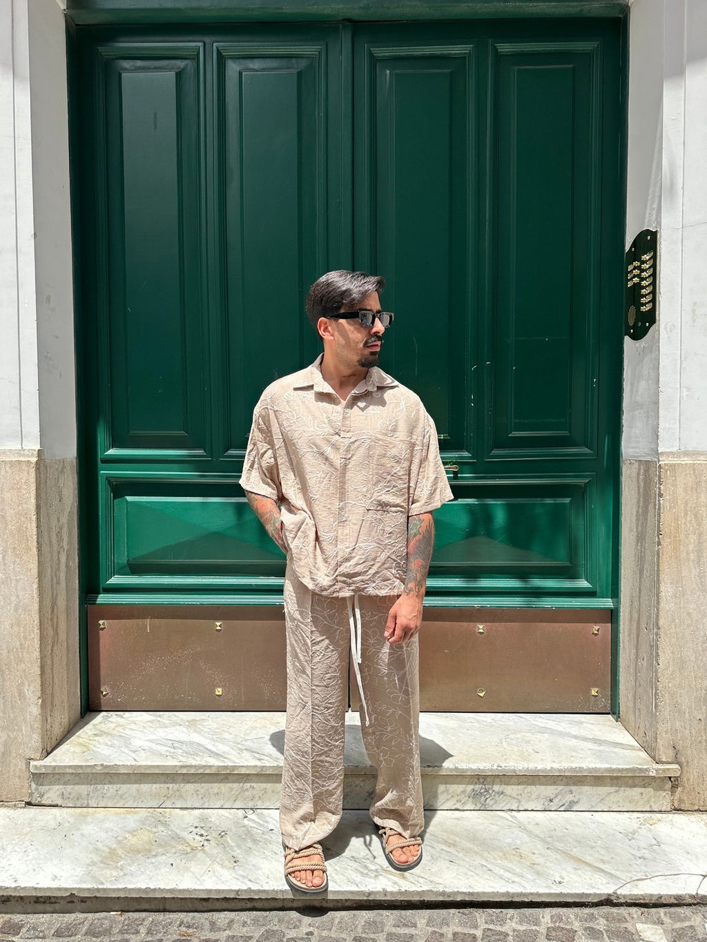 Camicia Mykonos cappuccino All or Nothing
