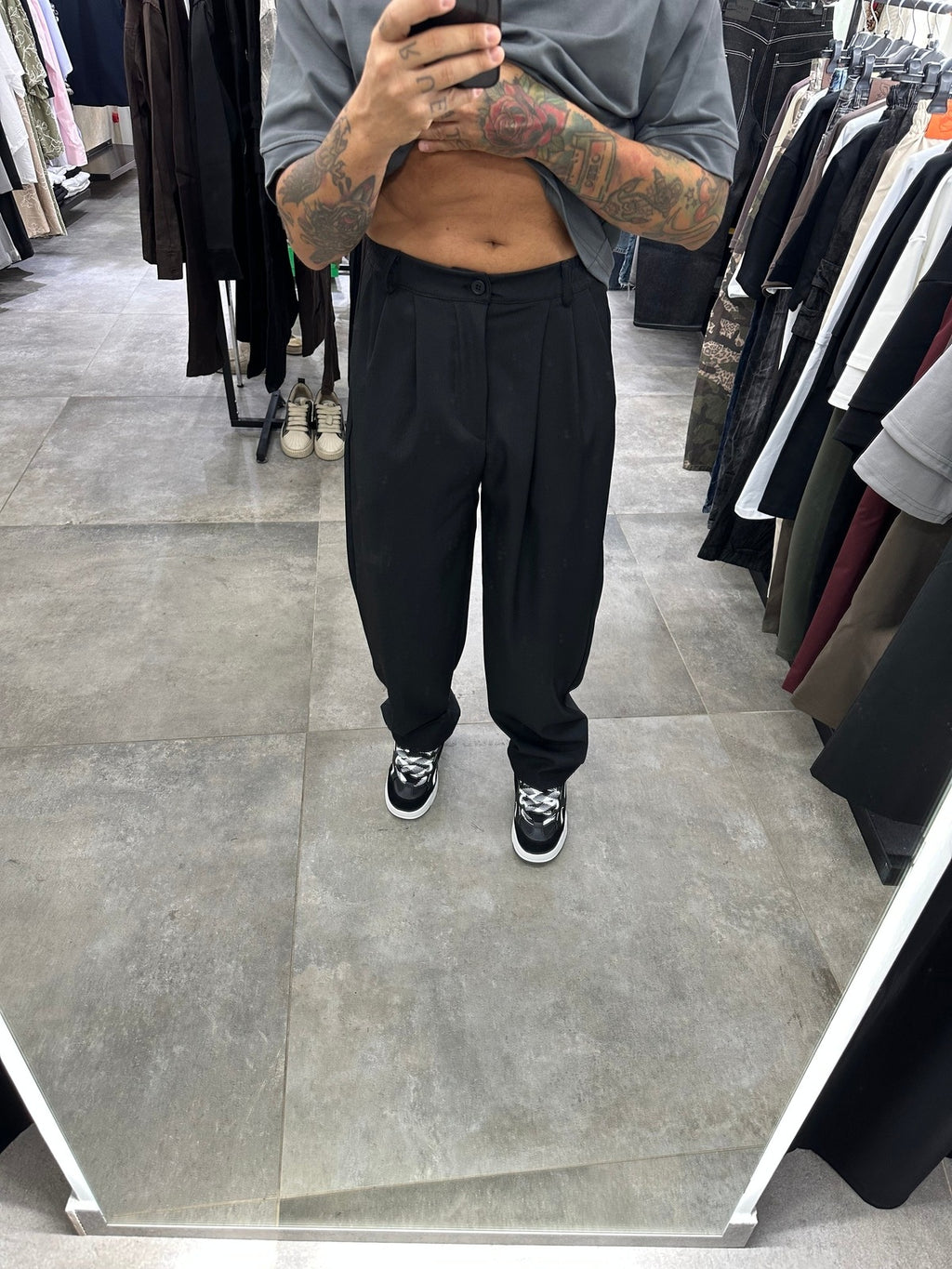 Panta p-pence black Tokyo couture