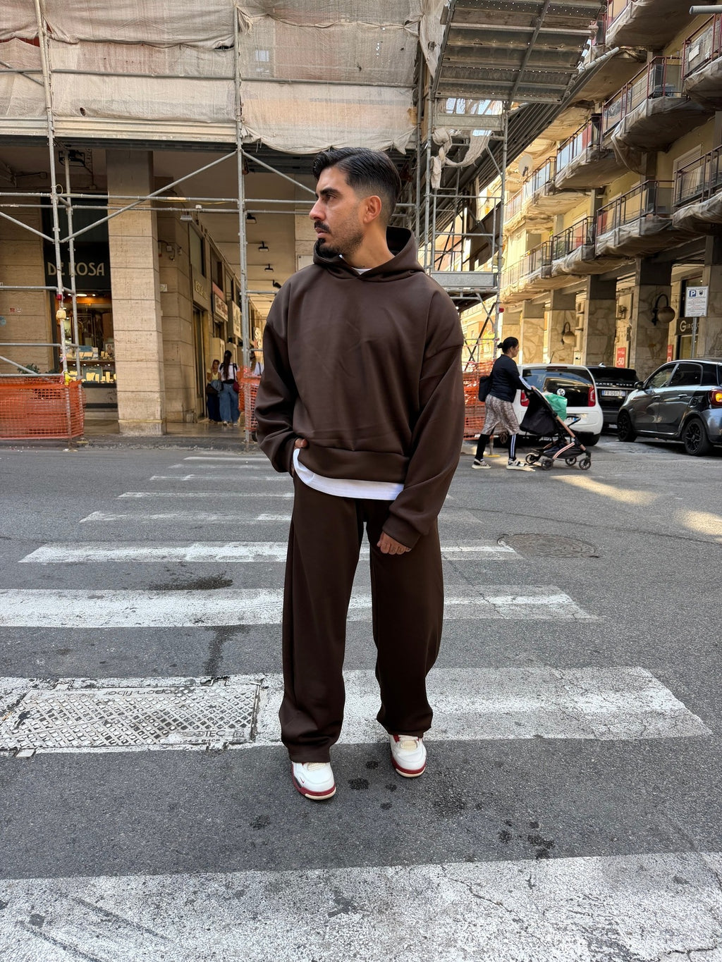 Tracksuit scuba brown Tokyo