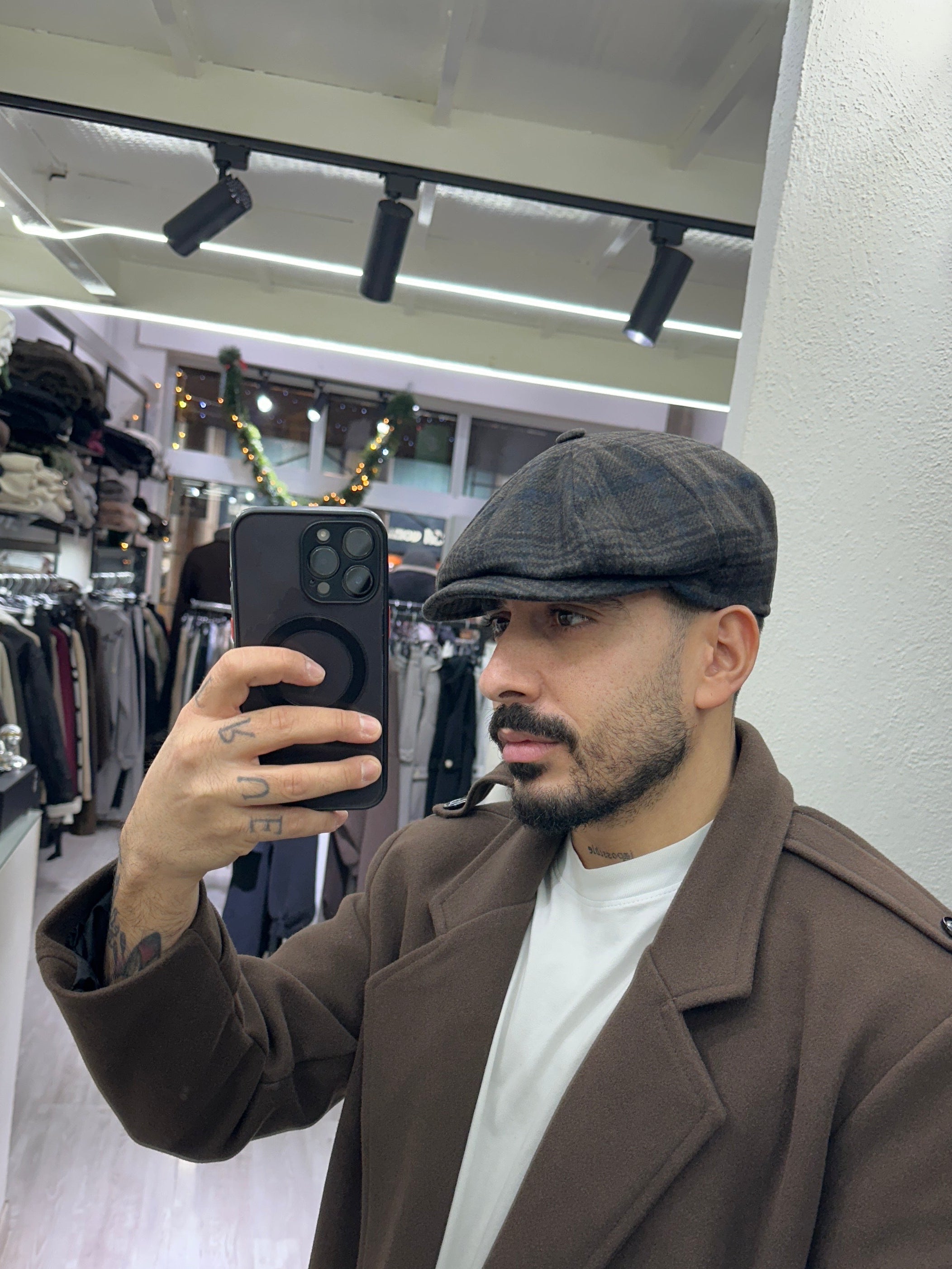 Coppola irlandese principe di galles antracite