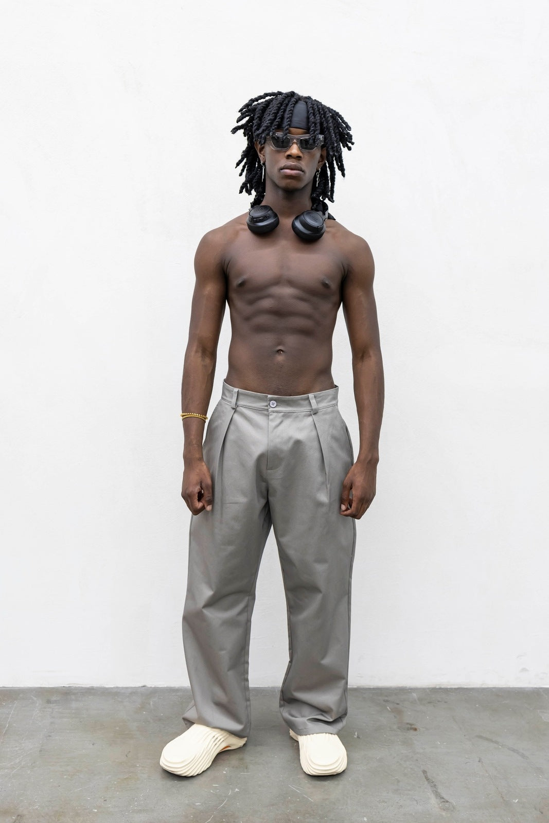 Pantaloni pences bull grey present day