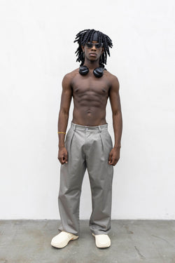 Pantaloni pences bull grey present day
