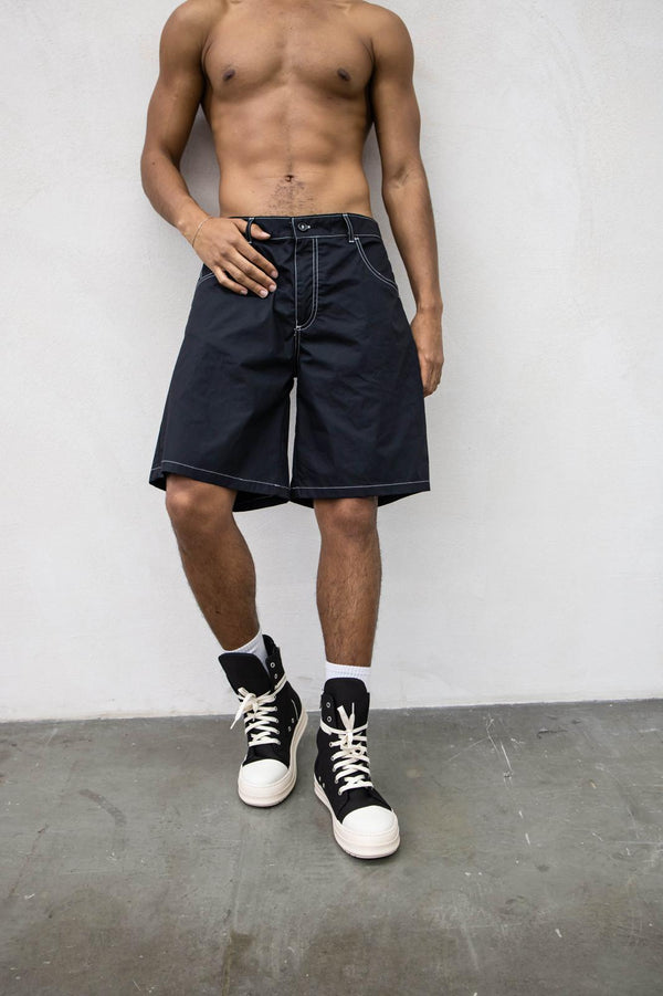 Shorts contrast black tokyo
