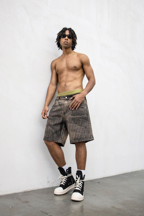 Bermuda denim brown present day