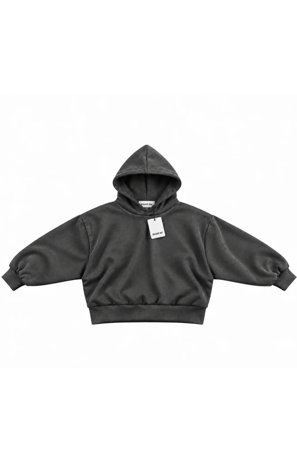 Hoodie scuba/camoscio Grey Present day