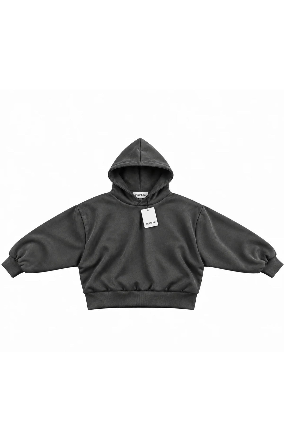 Hoodie scuba/camoscio Grey Present day