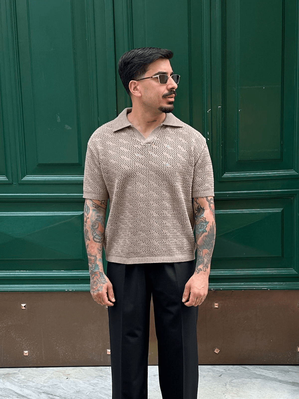 Polo miami tortora all or nothing