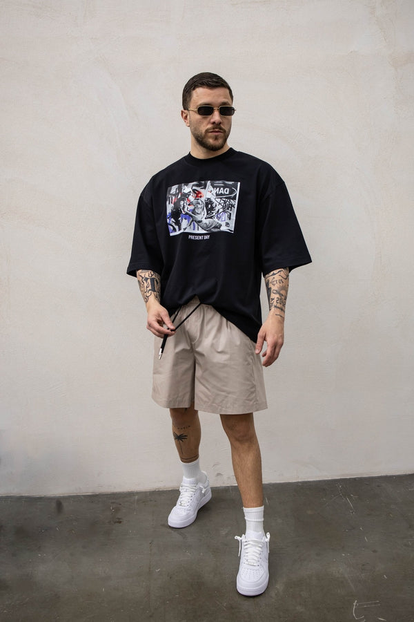 T-shirt Psiche Present Day black