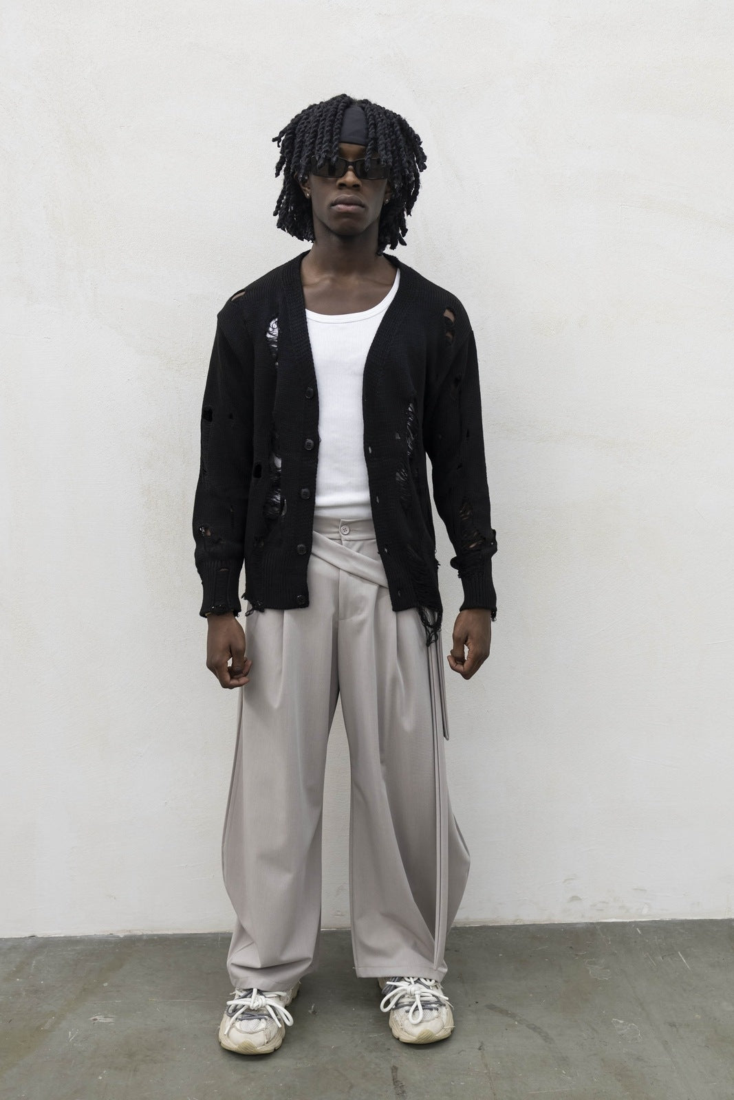 Cardigan destroy black tokyo