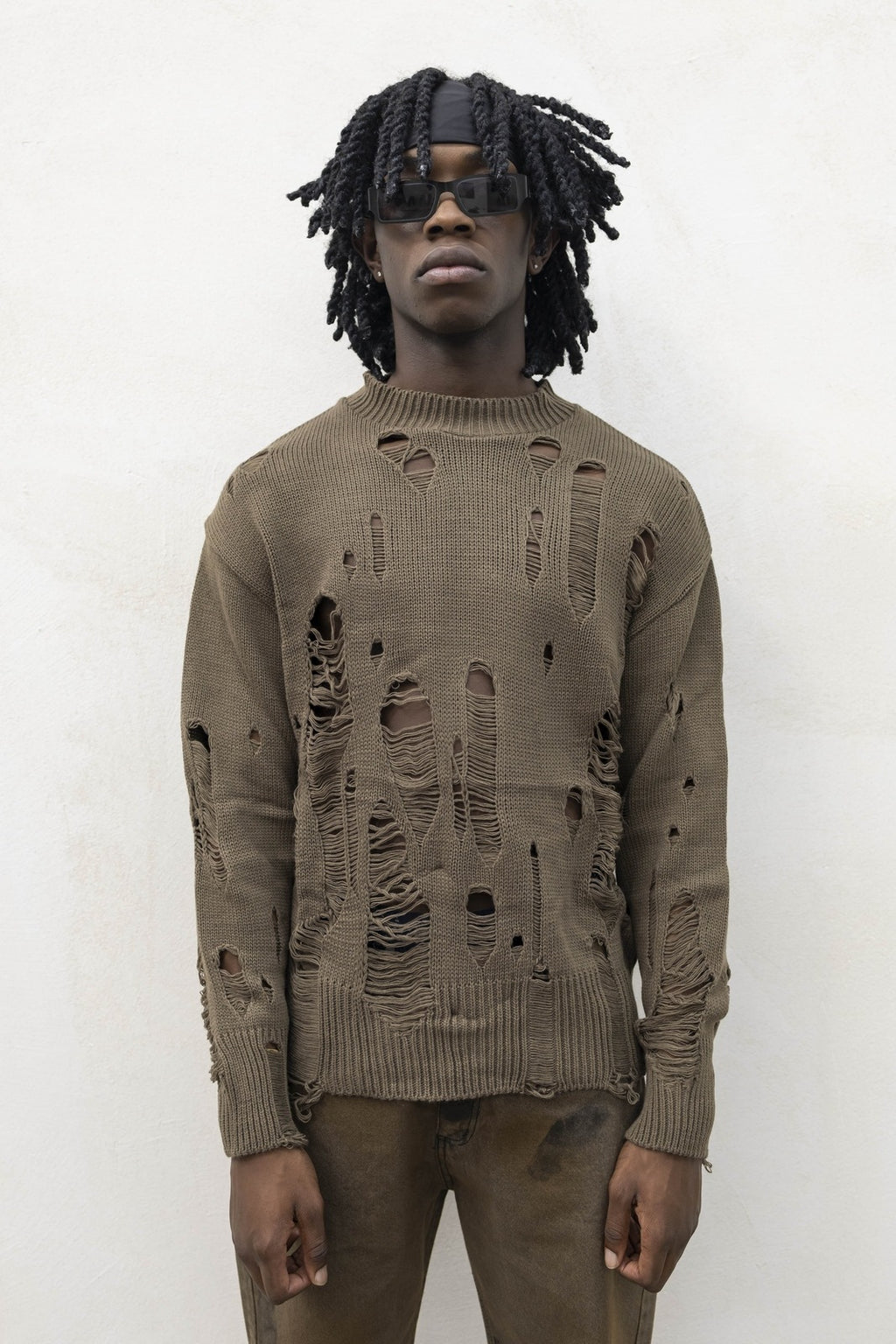 Maglioncino destroy moka tokyo