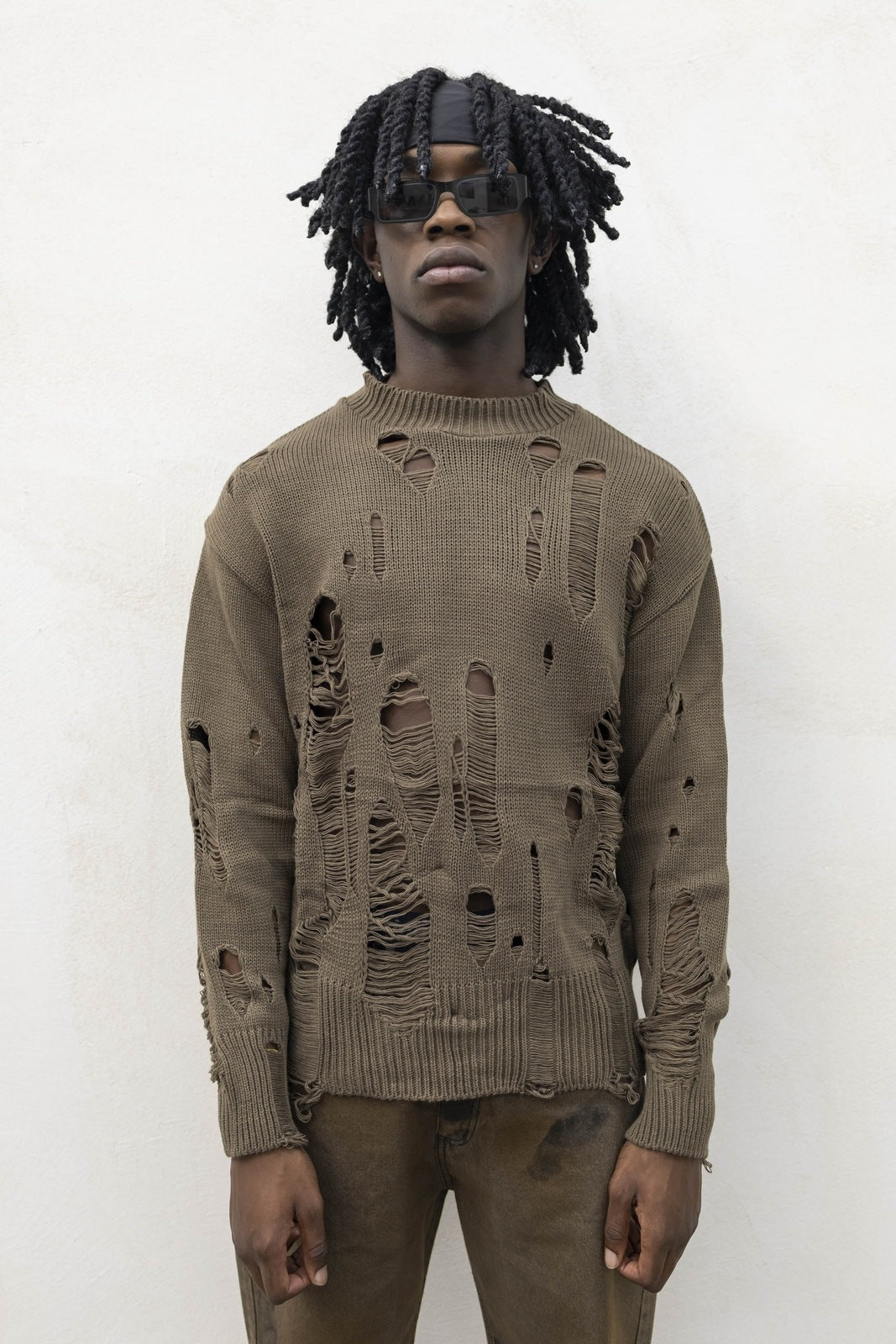 Maglioncino destroy moka tokyo