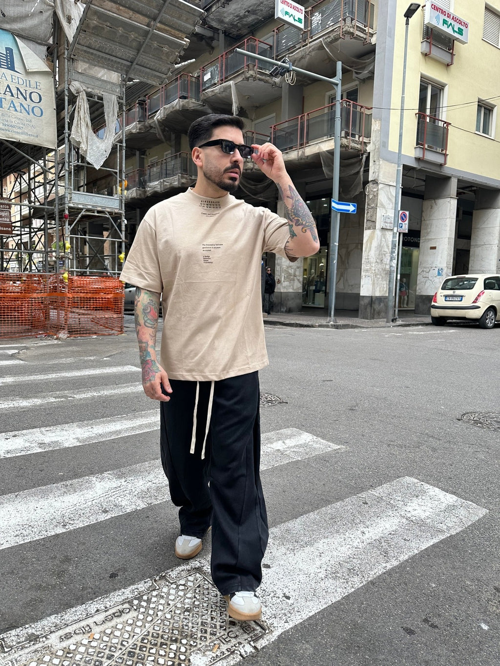 T shirt mod. mar beige