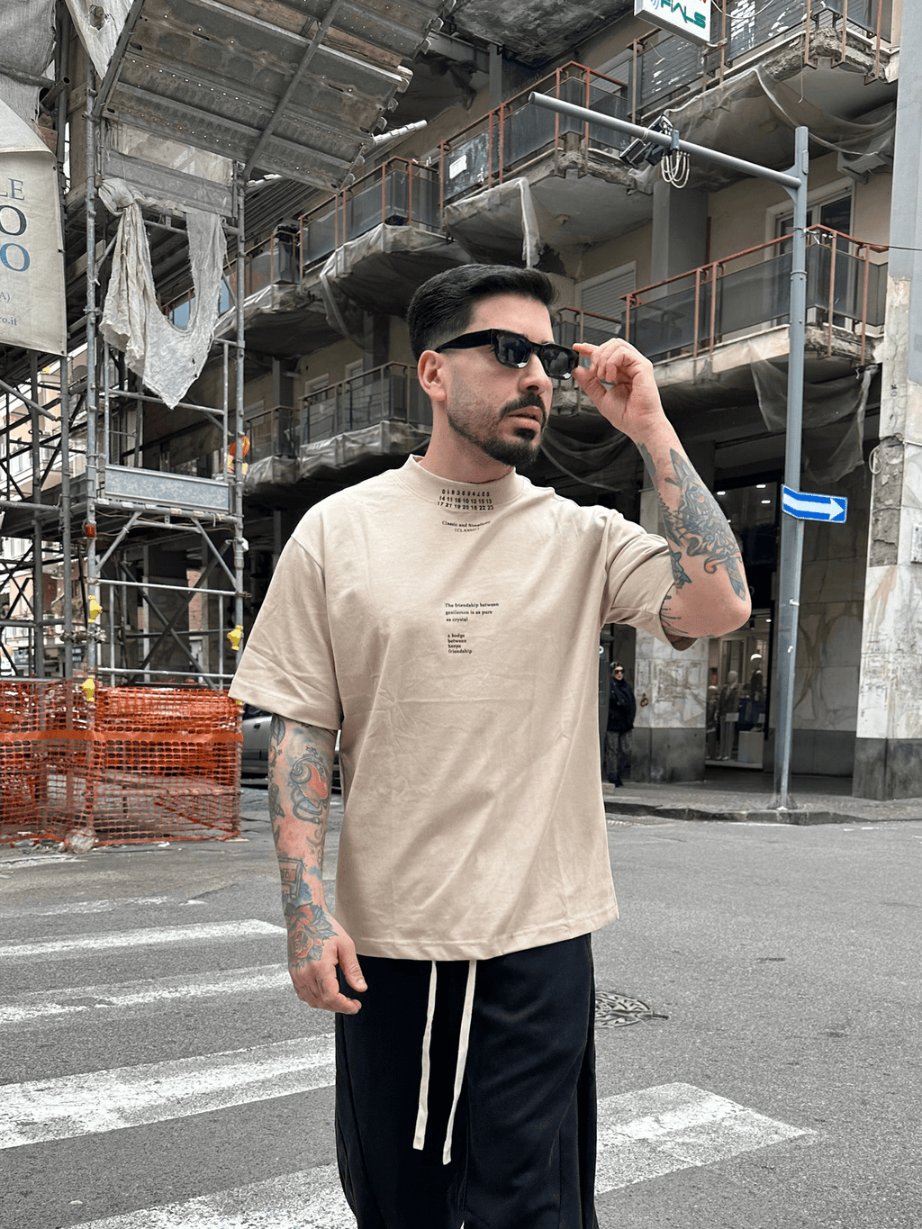 T shirt mod. mar beige