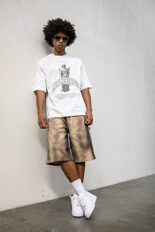 T-shirt metamorphosis white tokyo
