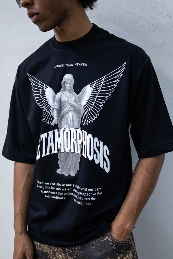 T-shirt metamorphosis black tokyo