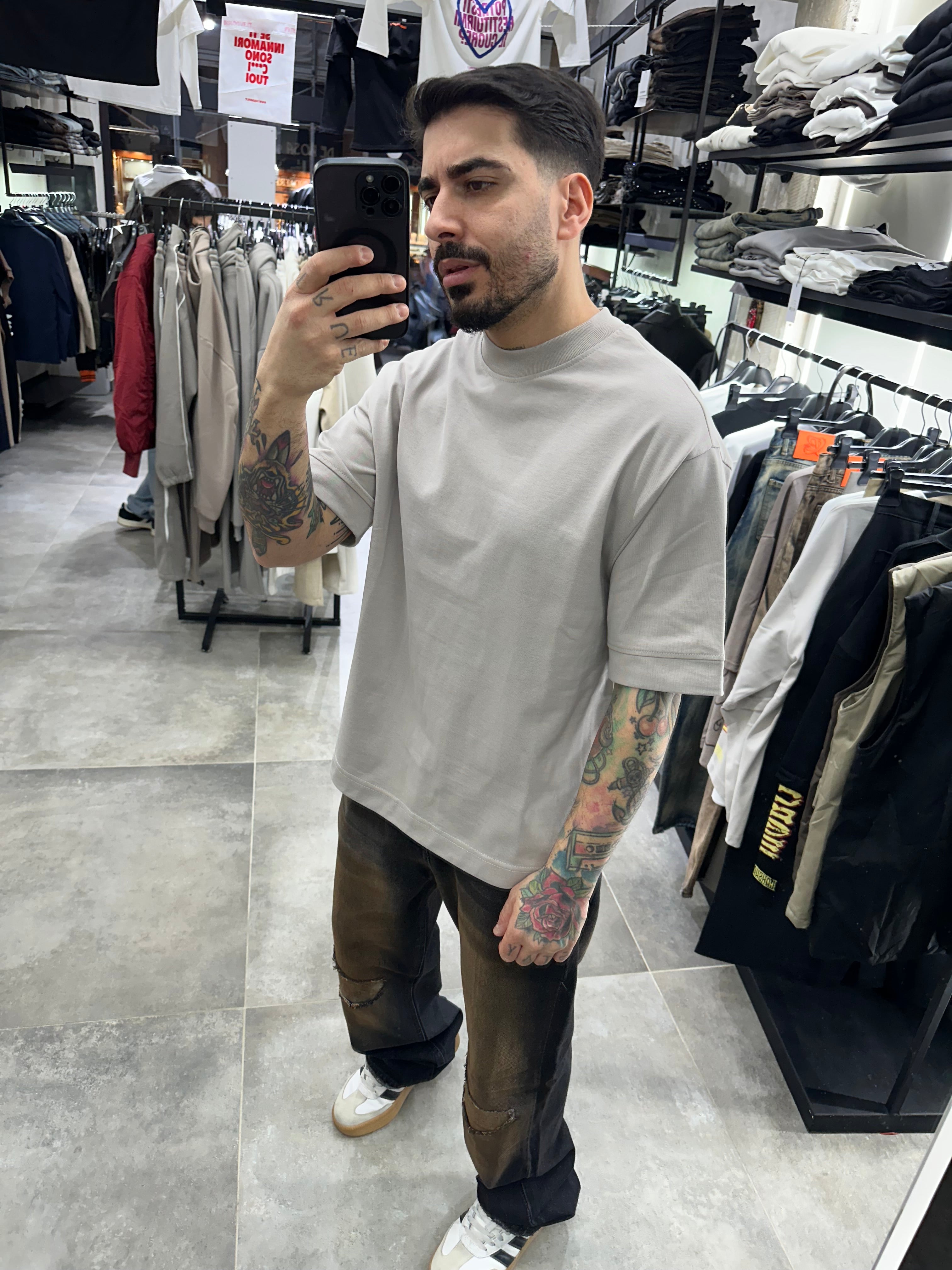 T shirt compact sabbia tokio