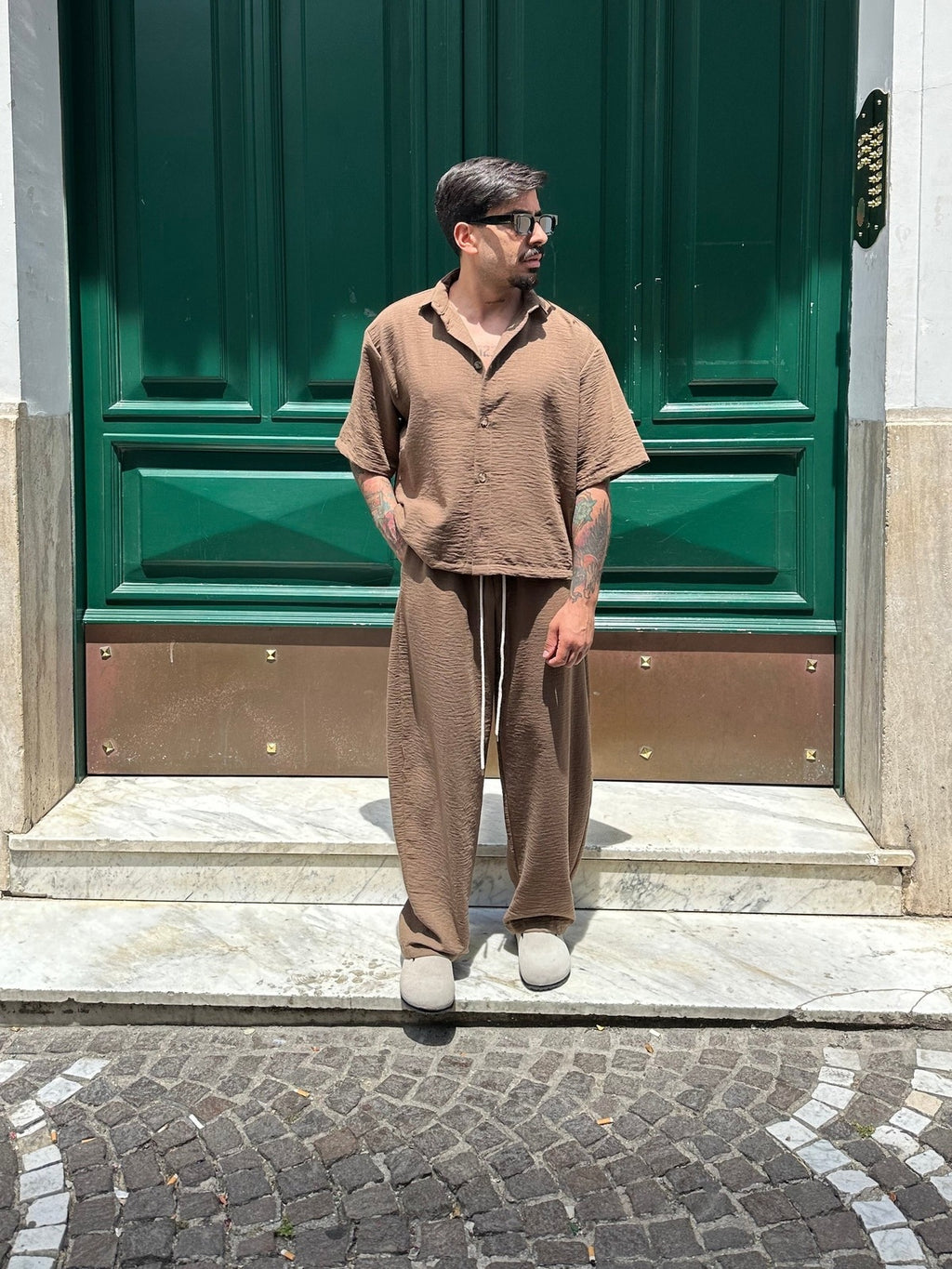 Coordinato lino Moka Tokyo
